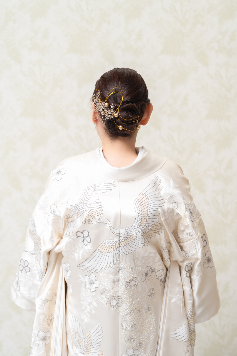 白無垢ヘアスタイル