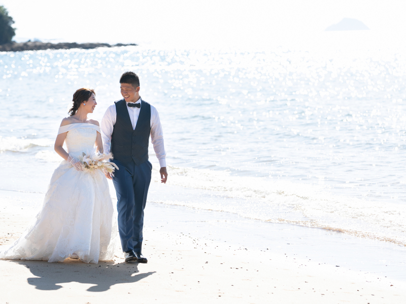 自然なお二人もしっかり撮影