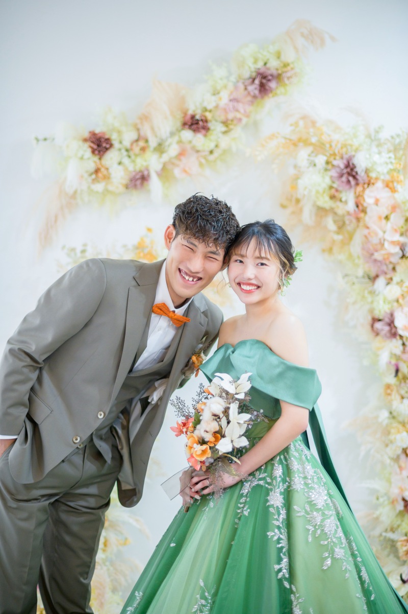 ポイントはオレンジ