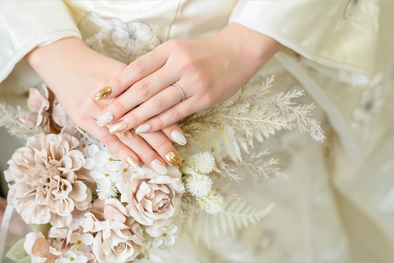 ネイルもしっかり撮影