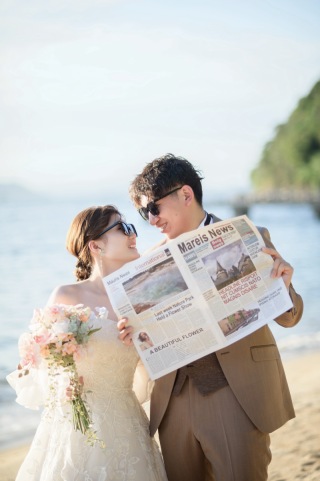 Photo Studio Cocozo（フォトスタジオココゾ）長崎・佐世保_【海ロケーション】青い海と白い砂浜で撮る大人気スポット