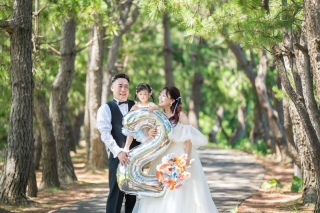 Photo Studio Cocozo（フォトスタジオココゾ）長崎・佐世保_【緑ロケーション】広大な緑の絨毯と空のコントラストが◎