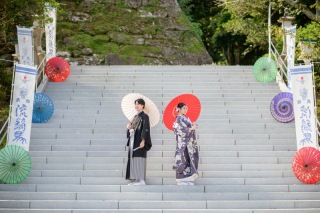 Photo Studio Cocozo(フォトスタジオココゾ)長崎・佐世保_【和装ロケーション】季節で変わる自然の色