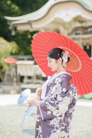 Photo Studio Cocozo(フォトスタジオココゾ)長崎・佐世保_【和装ロケーション】季節で変わる自然の色