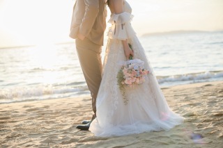 Photo Studio Cocozo（フォトスタジオココゾ）長崎・佐世保_【海ロケーション】青い海と白い砂浜で撮る大人気スポット