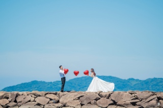 Photo Studio Cocozo（フォトスタジオココゾ）長崎・佐世保_【海ロケーション】青い海と白い砂浜で撮る大人気スポット