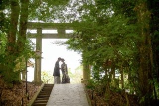 Photo Studio Cocozo(フォトスタジオココゾ)長崎・佐世保_【和装ロケーション】季節で変わる自然の色