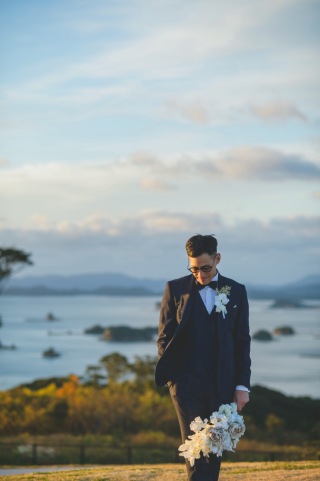 Photo Studio Cocozo（フォトスタジオココゾ）長崎・佐世保_【緑ロケーション】広大な緑の絨毯と空のコントラストが◎