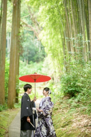 Photo Studio Cocozo(フォトスタジオココゾ)長崎・佐世保_【和装ロケーション】季節で変わる自然の色