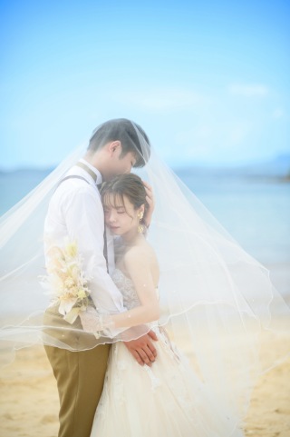 Photo Studio Cocozo（フォトスタジオココゾ）長崎・佐世保_【海ロケーション】青い海と白い砂浜で撮る大人気スポット