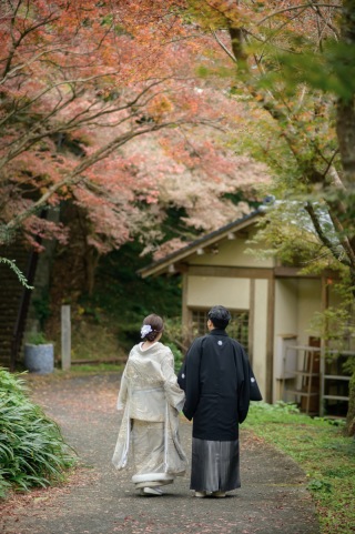 Photo Studio Cocozo(フォトスタジオココゾ)長崎・佐世保_【和装ロケーション】季節で変わる自然の色
