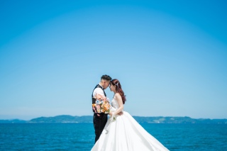 Photo Studio Cocozo（フォトスタジオココゾ）長崎・佐世保_【海ロケーション】青い海と白い砂浜で撮る大人気スポット