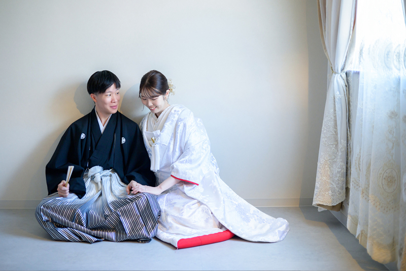 【前撮りにおすすめ♪】家族も喜ぶ和装フォト♪年内撮影でセルフフォト付◎明朗会計・追加金なし◎ ウェディングスタジオ和装1着プラン