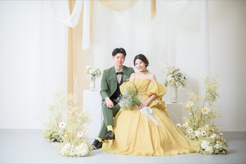 明朗会系◎追加金なしのコミコミ♪【ドレス&和装♪さらにロケ&スタジオ撮影♪】<豪華6万円特典> ロケ&スタジオ和洋プラン