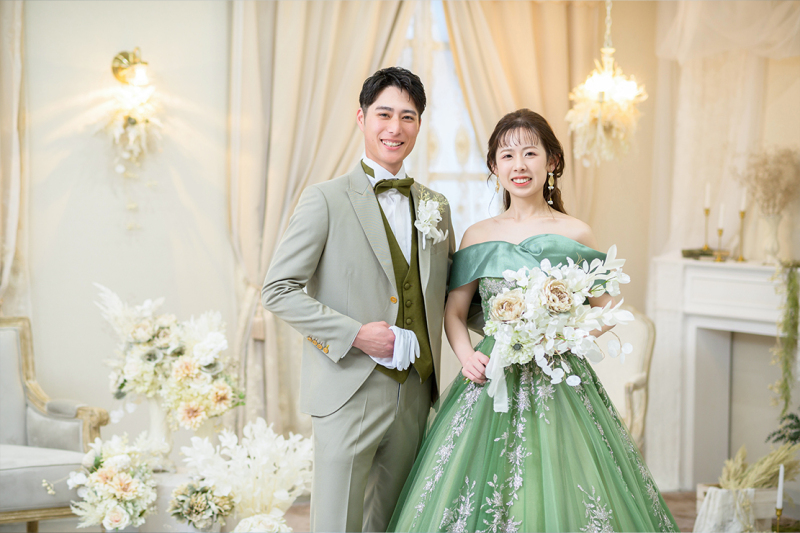 【フォトレイト限定・平日撮影】明朗会計&追加金なし♪ 帰省や旅行に◎結婚式でしか着れない衣装★サクッとフォトウェディングプラン
