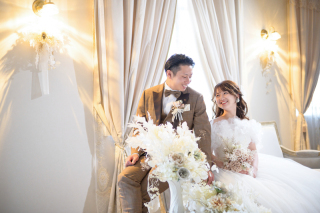 【今月お問い合わせで3万円OFF】８月まで撮影でセルフフォト付◎貸切スタジオ♪ 追加金なし♪ウェディングスタジオ洋装プラン