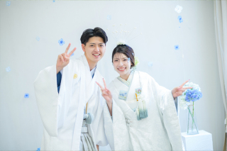 【前撮りにおすすめ♪】家族も喜ぶ和装フォト♪年内撮影でセルフフォト付◎明朗会計・追加金なし◎ ウェディングスタジオ和装１着プラン