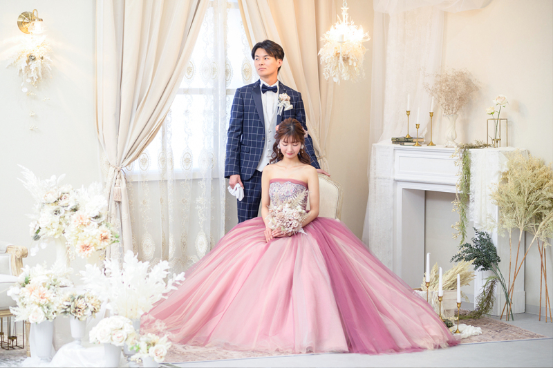 【プライベートスタジオ洋装プラン】ブース使い放題♪＆貸切撮影◎ 今だけ3万円OFF 全天候対応可♪ タイパ＆コスパ◎