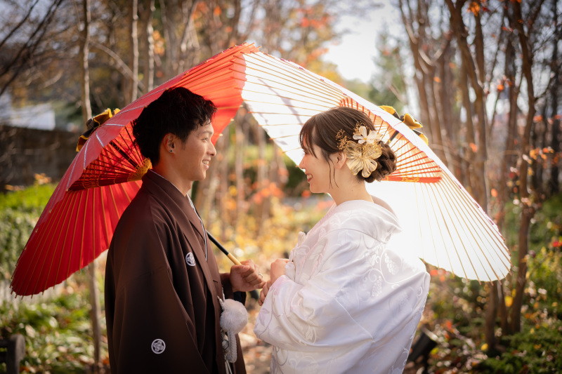 和傘の影で、永遠に語り合える秘密の愛