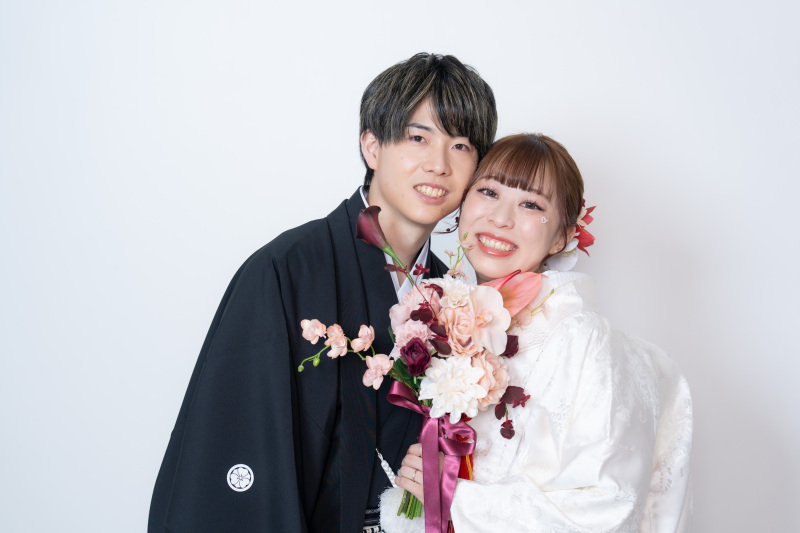 笑顔あふれる和装フォト
