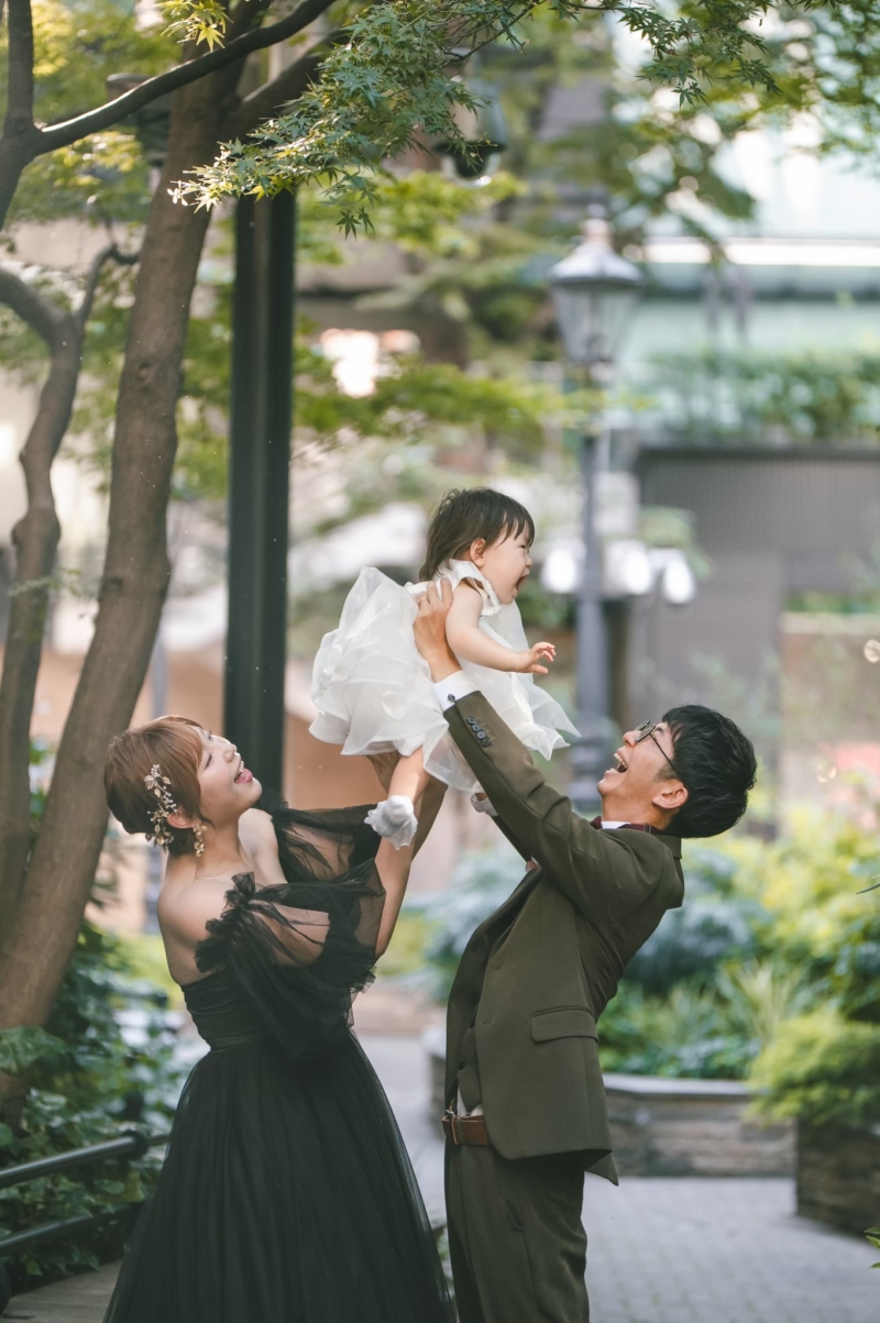 お子様と3人でスタート♪