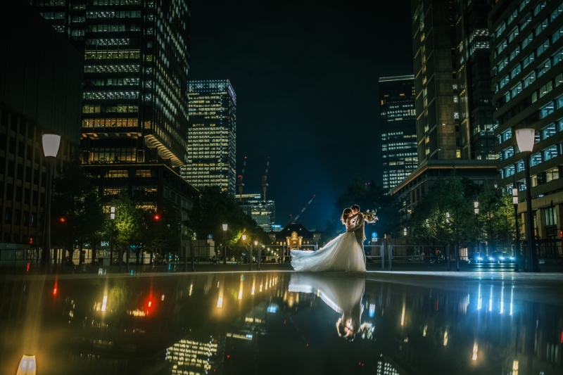 幻想的なナイトフォト!