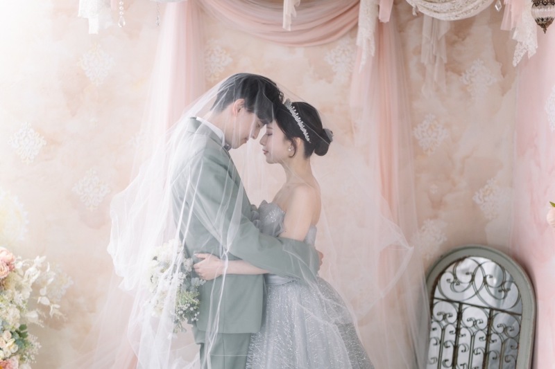 ベールを添えて