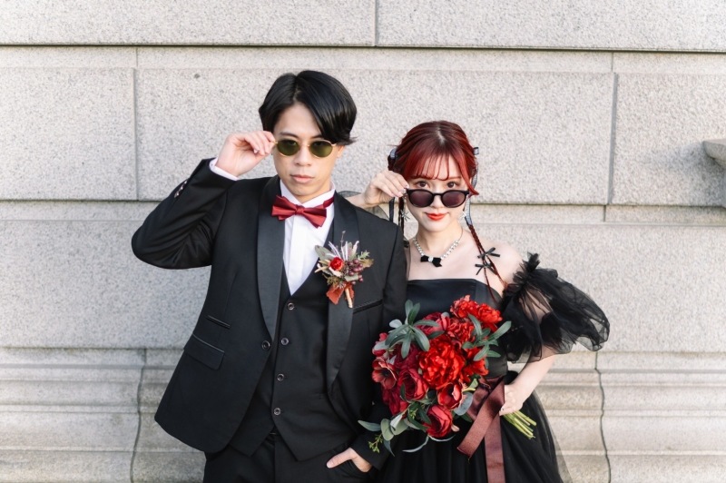 サングラスで決めポーズ！