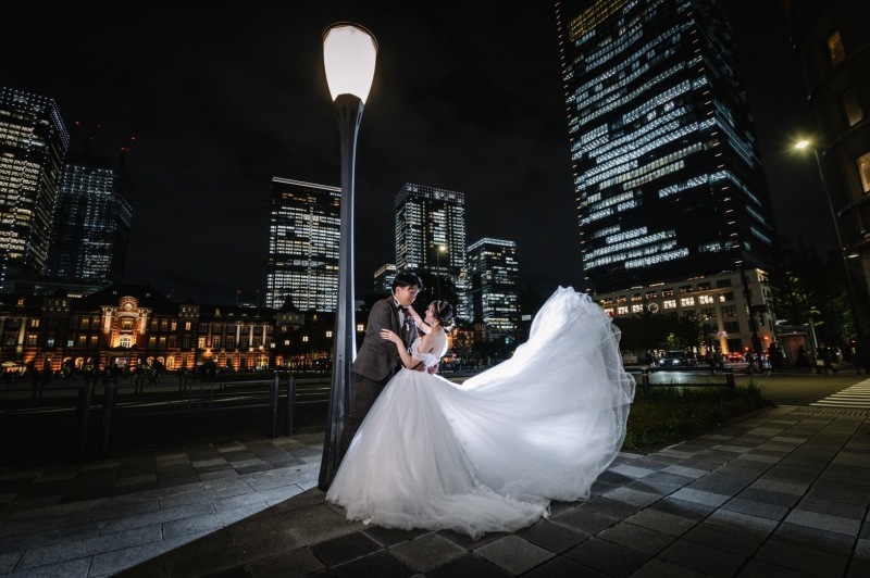 ライトの下で、、、♡