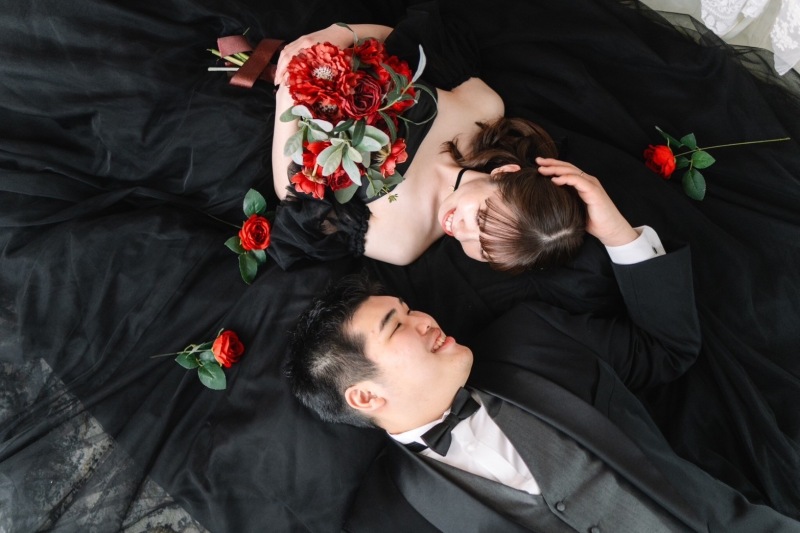 差し色はレッド♡