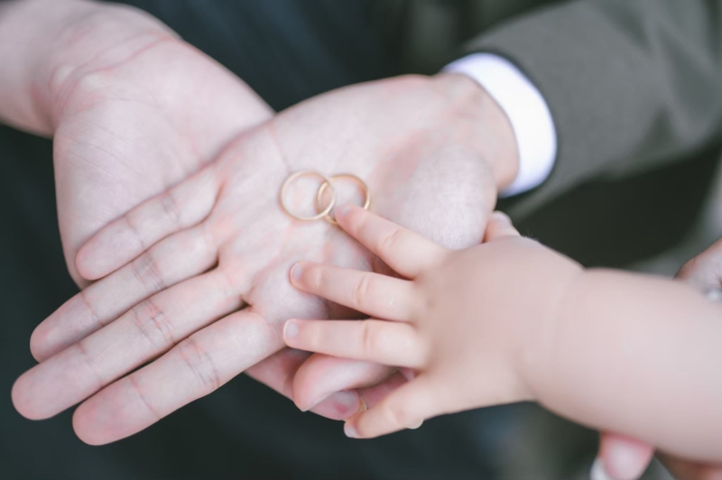 お子様と一緒に♪ 夜は二人きりで♡