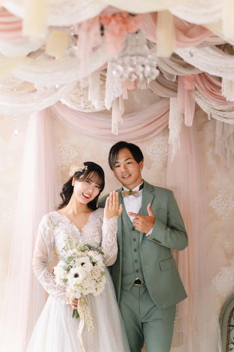 白ドレスにチェンジ!!