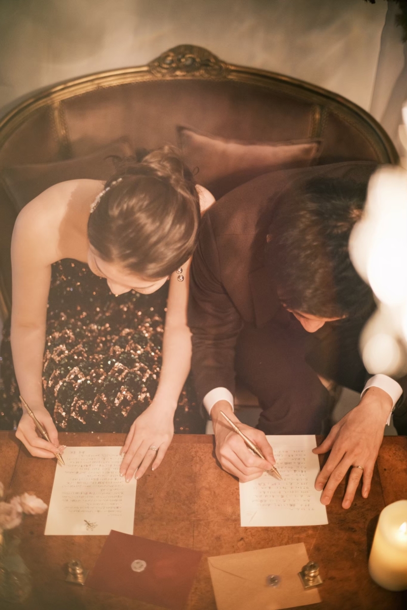 お馴染みのレターセレモニー