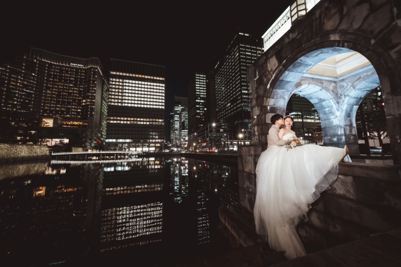 ナイトフォトは和田倉門から。