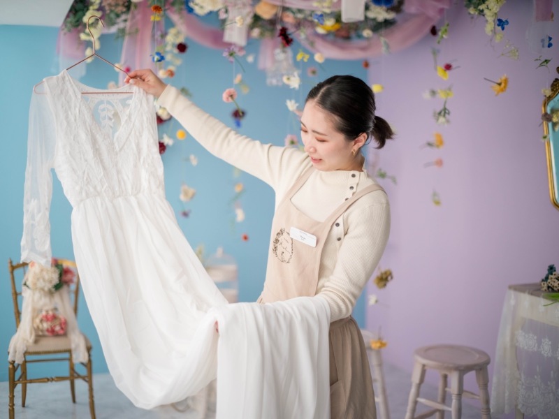 ドレスによる追加料金なし!!