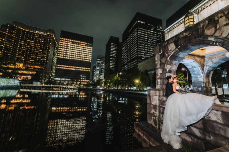 夜も歴史的なスポットで撮影できちゃう!!