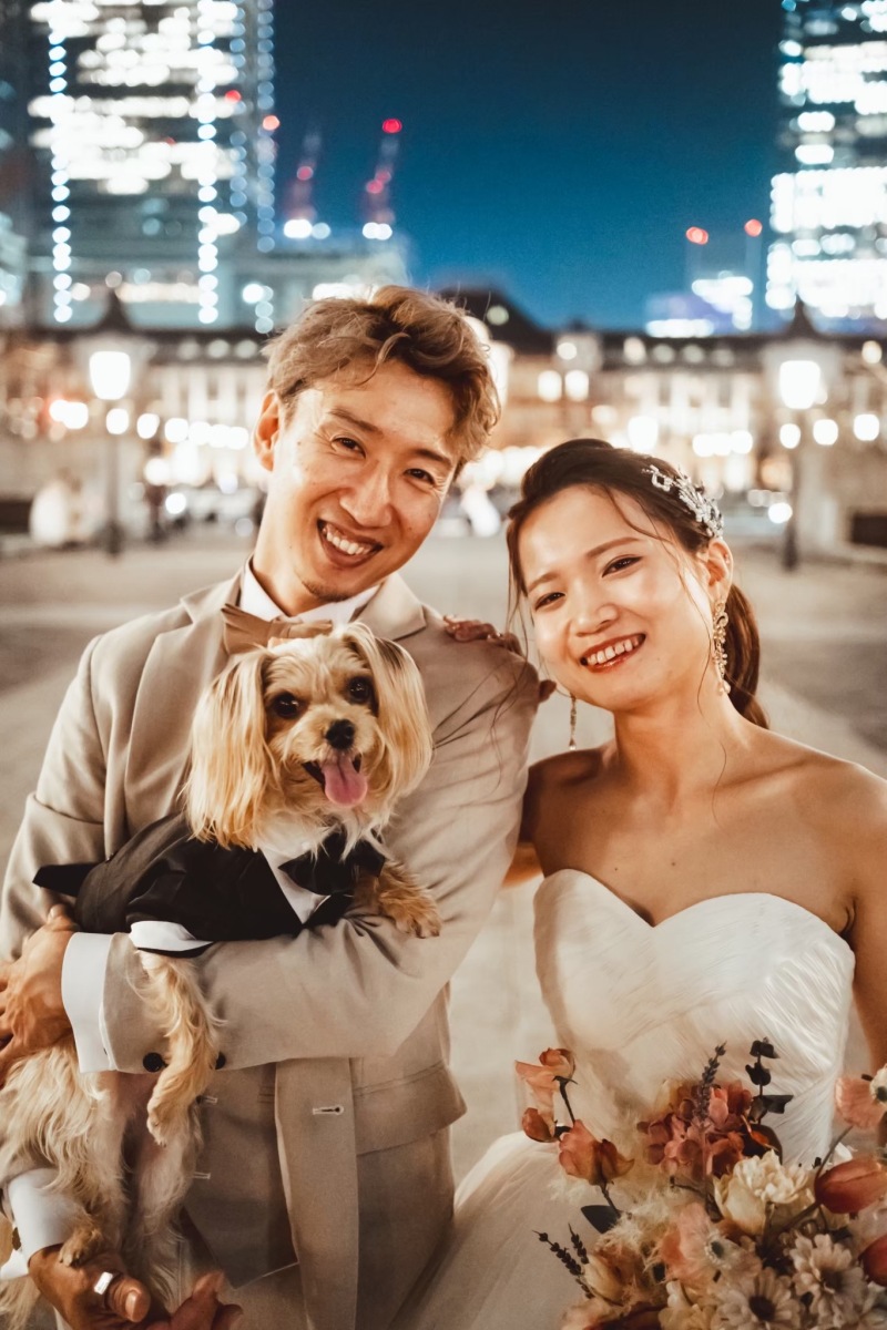 【ペットと一緒に♪】ロケーション撮影【東京駅プラン】