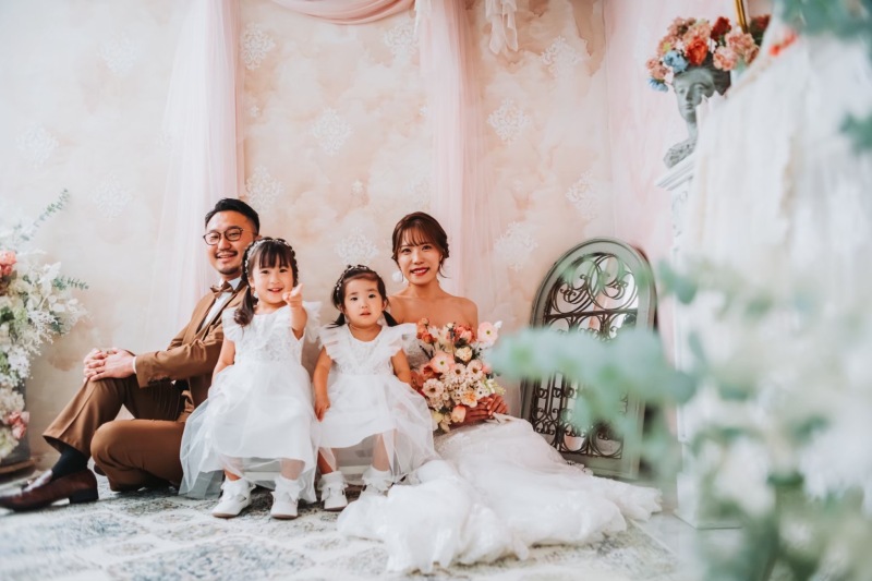 【お子様と一緒に】スタジオ撮影のみプラン【東京スタジオ】