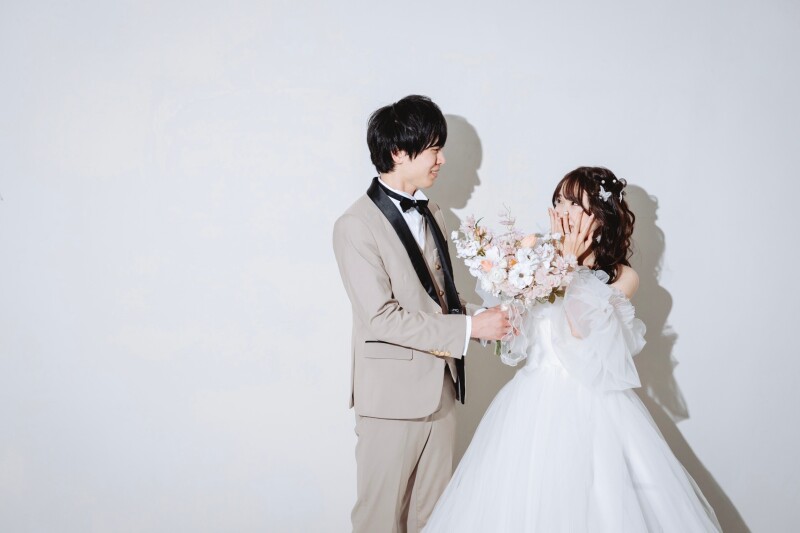 ブーケをどうぞ♪