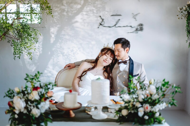 寄りかかりショット!