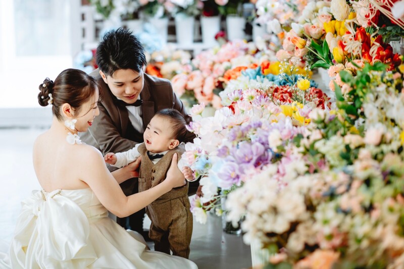 ラストはお花屋さんで♪