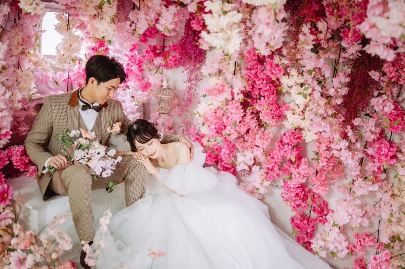 ピンク×ふわふわ