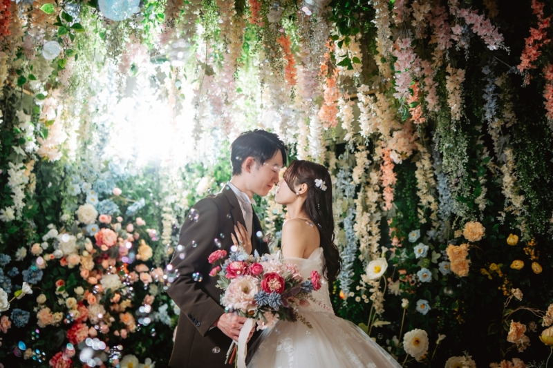 キラキラのお花畑