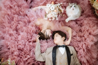 猫ちゃんと一緒に♪