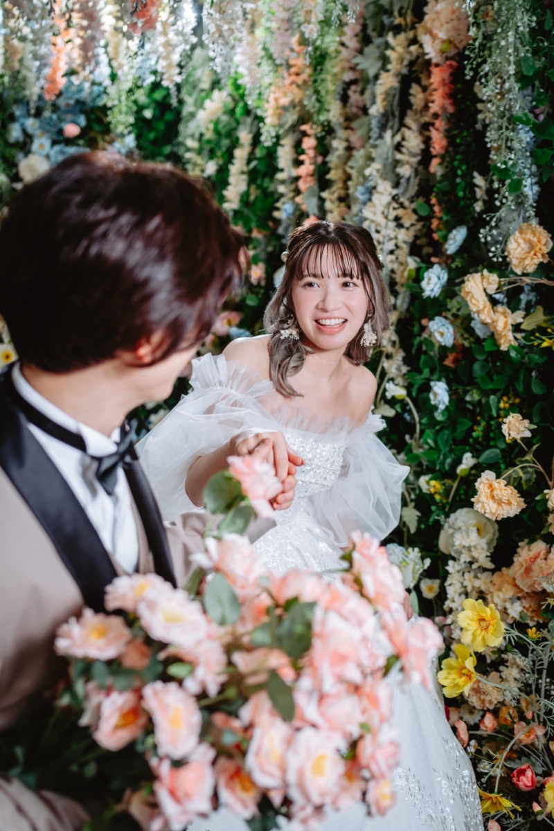 お花畑をお散歩♪