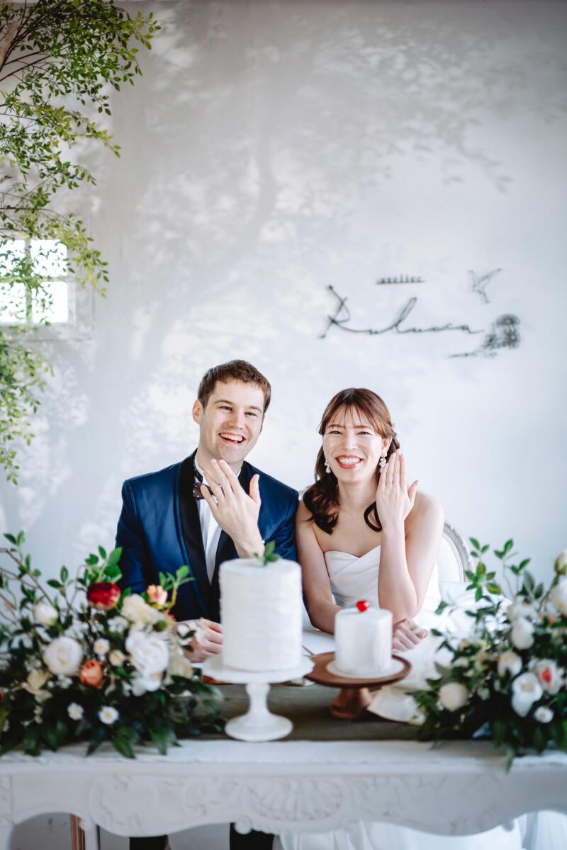 ステキなリングを見せて