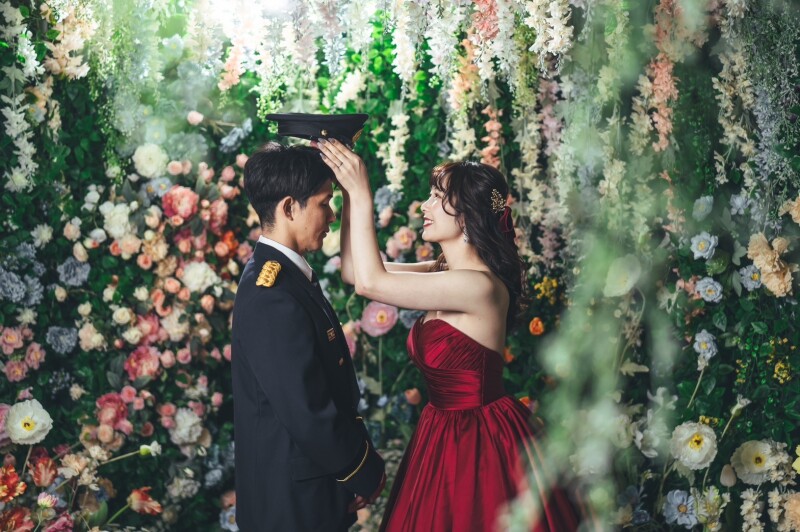 お帽子ショット!