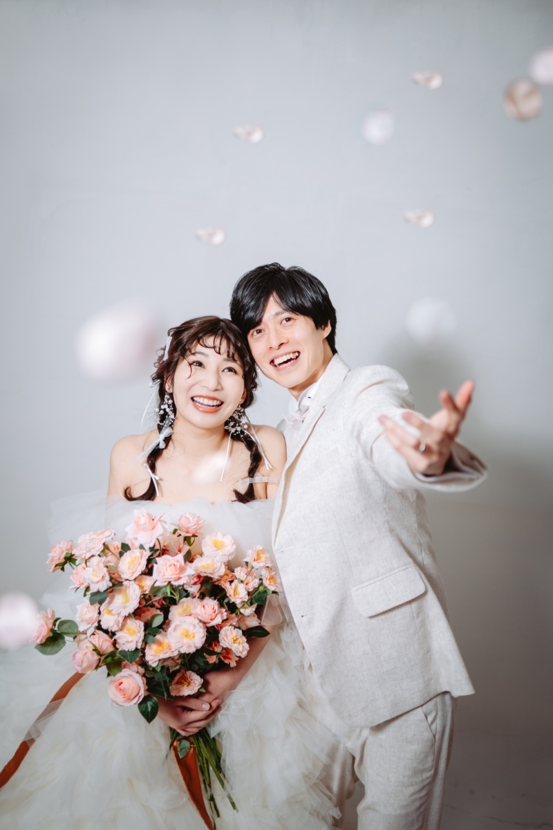 フラワーシャワー!