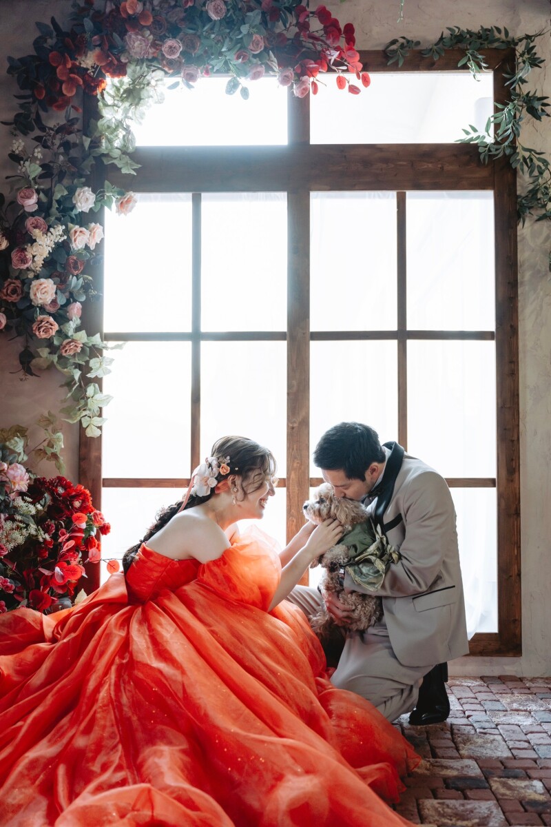 カフェのテラスで♪