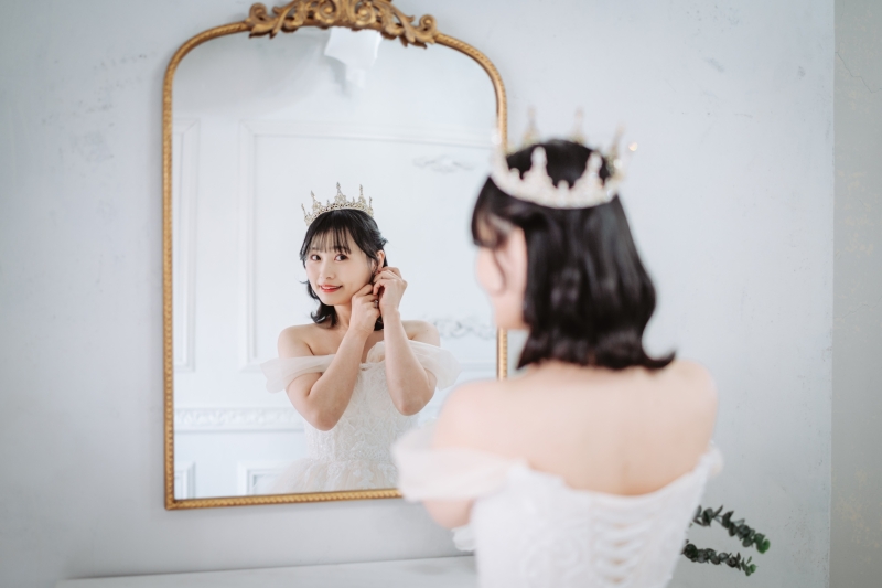 お支度ショット